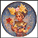 Mariani - Bali Collector Plate by Brenda Burke THUMBNAIL