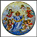 Hark The Herald Angels Sing Collector Plate by Sandra Kuck THUMBNAIL
