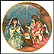 Silent Night Collector Plate by Sandra Kuck THUMBNAIL