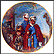 We Three Kings Collector Plate by Sandra Kuck THUMBNAIL