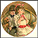 February - Be Mine Collector Plate by Sandra Kuck THUMBNAIL