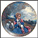 March - Winds Of March Collector Plate by Sandra Kuck THUMBNAIL
