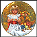 October - Indian Summer Collector Plate by Sandra Kuck THUMBNAIL