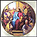 Jesus Teaching Collector Plate by Clemente Micarelli THUMBNAIL