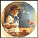 Reading, Writing And... - artist signed Collector Plate by Sandra Kuck THUMBNAIL