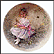 Little Miss Muffet Collector Plate by John McClelland THUMBNAIL