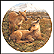 Reindeer Young Collector Plate by Mike Jackson THUMBNAIL