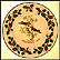 Two Turtle Doves Collector Plate by H. Colclough THUMBNAIL