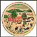 The Old Checkard House In Winter Collector Plate by Grandma Moses THUMBNAIL