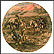 Discovery Of Last Chance Gulch Collector Plate by Charles M. Russell THUMBNAIL