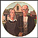 American Gothic Collector Plate by Grant Wood THUMBNAIL