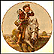 Off To School Collector Plate by Norman Rockwell THUMBNAIL
