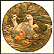 Bustin' With Pride Collector Plate by Lowell Davis THUMBNAIL