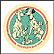 Playmates Collector Plate by Disney Studio Artists THUMBNAIL