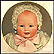 Laughing Baby Collector Plate by Mildred Seeley THUMBNAIL