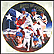 Nolan Ryan - The No Hitter Man Collector Plate by Terrence Fogarty THUMBNAIL