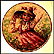 Megan Collector Plate by Lisette DeWinne THUMBNAIL