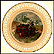 Deadwood Stage Collector Plate by Jack Woodson THUMBNAIL