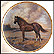 Secretariat Collector Plate by Gregory Perillo THUMBNAIL