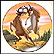 The Challenge Collector Plate by Disney Studio Artists THUMBNAIL