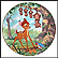 Bambi's Woodland Friends Collector Plate by Disney Studio Artists THUMBNAIL