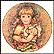 Cherish - artist signed Collector Plate by Mary Vickers THUMBNAIL