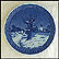 Typical Danish Winter Scene Collector Plate by Oluf Jensen THUMBNAIL