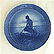 The Little Mermaid At Wintertime Collector Plate by Oluf Jensen THUMBNAIL