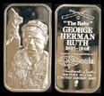 Babe Ruth' Art Bar by Silver Creations. THUMBNAIL