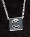 Sterling Silver Necklace, Letter C THUMBNAIL