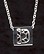 Sterling Silver Necklace, Letter D THUMBNAIL