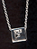Sterling Silver Necklace, Letter F THUMBNAIL