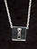 Sterling Silver Necklace, Letter I THUMBNAIL