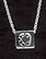 Sterling Silver Necklace, Letter O THUMBNAIL