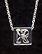 Sterling Silver Necklace, Letter R THUMBNAIL