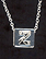 Sterling Silver Necklace, Letter Z THUMBNAIL