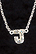 Sterling Silver Necklace, Letter J THUMBNAIL