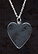 Sterling Silver Necklace, Heart THUMBNAIL