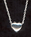 Sterling Silver Necklace, Heart THUMBNAIL
