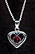 Sterling Silver Necklace, Heart THUMBNAIL