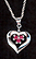 Sterling Silver Necklace, Heart THUMBNAIL