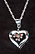 Sterling Silver Necklace, Heart THUMBNAIL