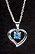 Sterling Silver Necklace, Heart THUMBNAIL