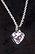 Sterling Silver Necklace, Heart THUMBNAIL