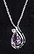 Sterling Silver Necklace, Teardrop THUMBNAIL