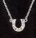 Sterling Silver Necklace, Horseshoe THUMBNAIL