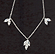 Sterling Silver Necklace, Leaves THUMBNAIL