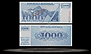 Slovenia Banknote, 1000 Tolarjev, 1992, P#9s1 THUMBNAIL