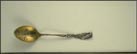 Fish, Netting, Chickasha, Oklahoma Souvenir Spoon THUMBNAIL
