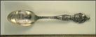 Statues, Seal, The Great Temple, Salt Lake City, Utah Souvenir Spoon THUMBNAIL
